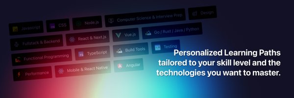 FrontendMasters Profile Banner