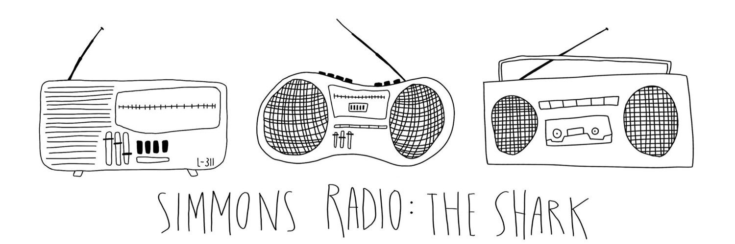 Simmons University Radio banner