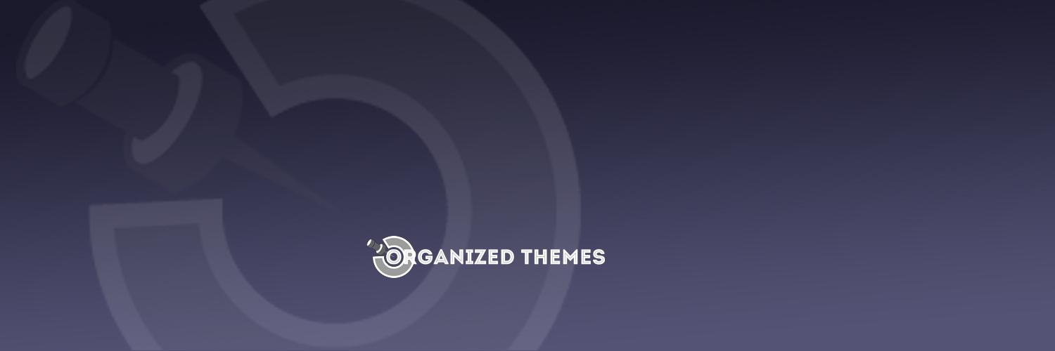 Organized Themes banner