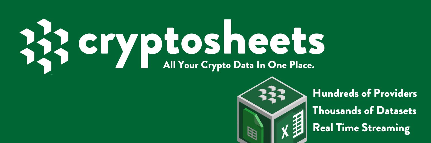 Cryptosheets banner
