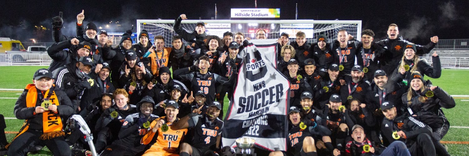 TRU Men’s Soccer banner