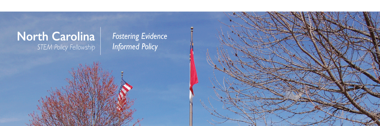 NC STEM Policy Fellowship banner