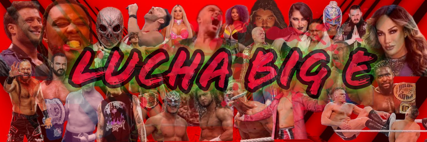 LUCHA BIG E's banner