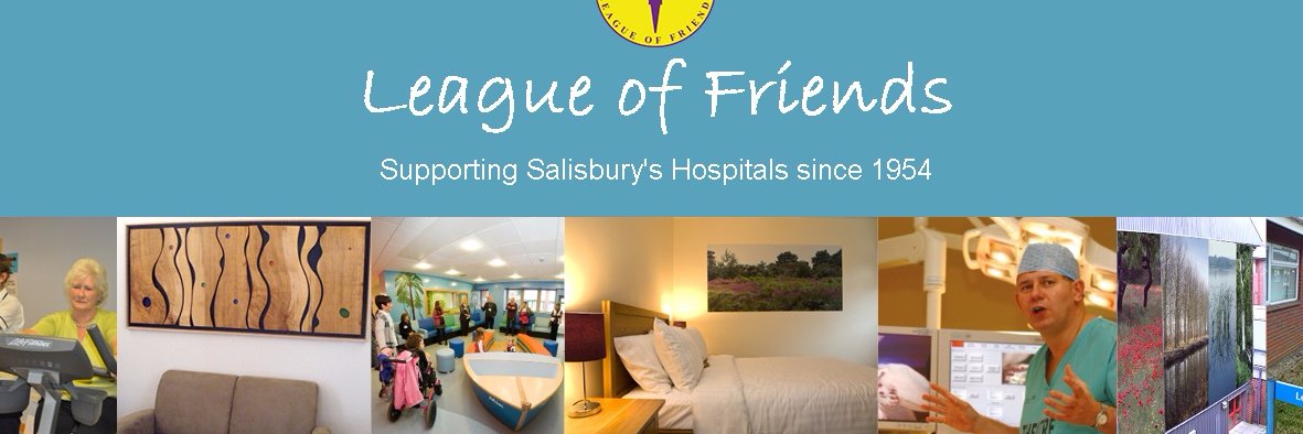 Salisbury Hospital League of Friends banner