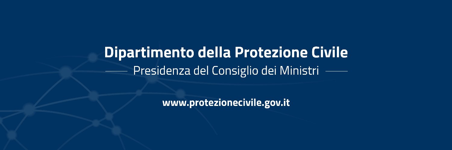 Dipartimento Protezione Civile's banner
