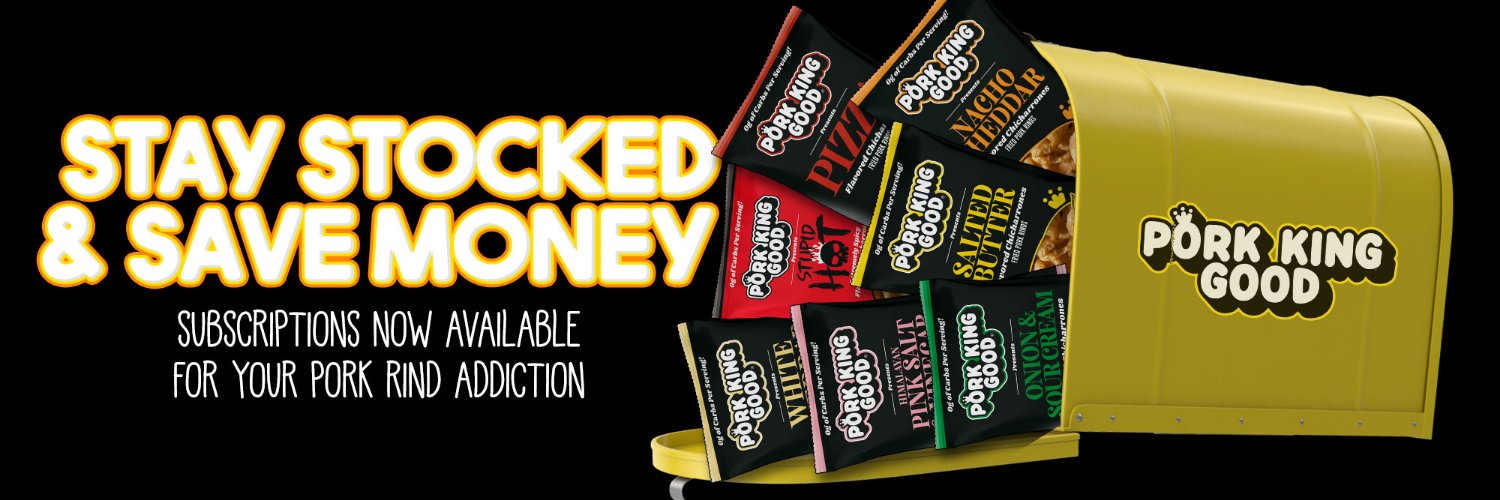 Pork King Good Pork Rinds banner