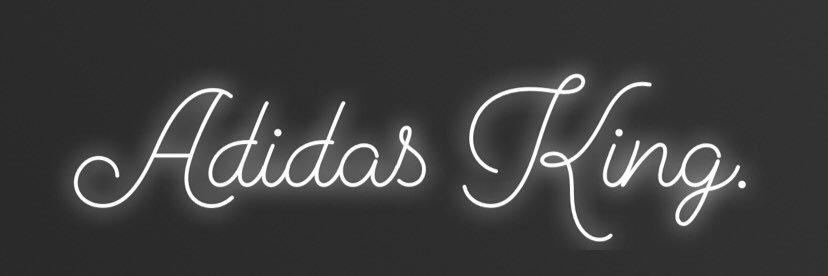Adidas king banner