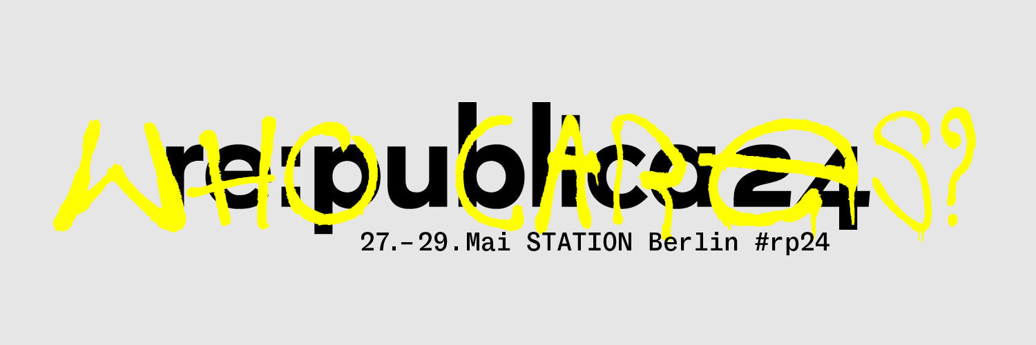re:publica Profile Banner