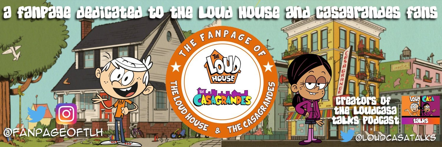 The Fanpage of The Loud House banner