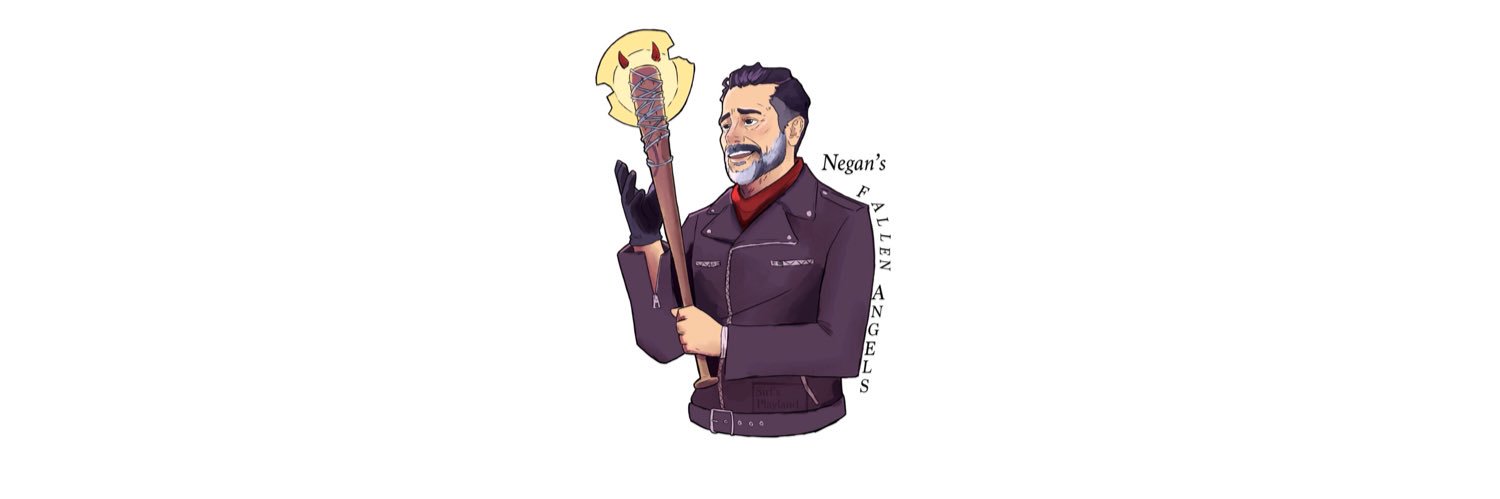 Negan's Fallen Angels banner