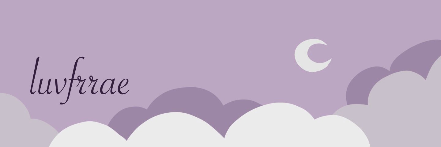 luvfrrae's profile banner image