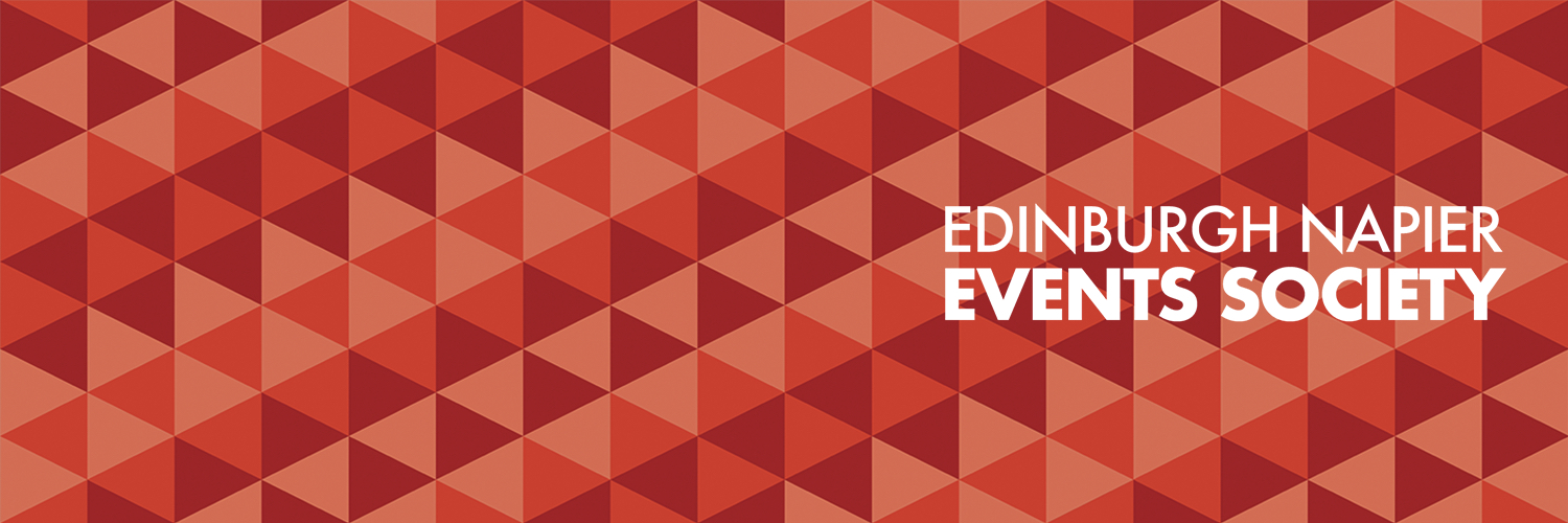Edinburgh Napier Events Society banner