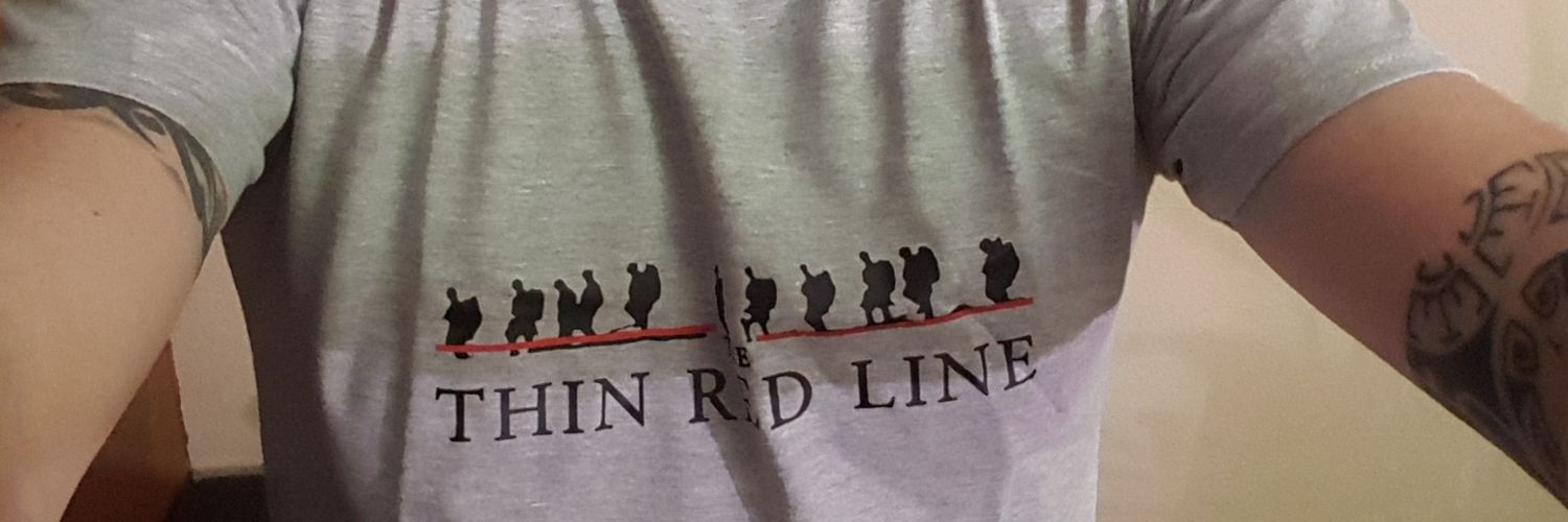 Theredthinline's profile banner image