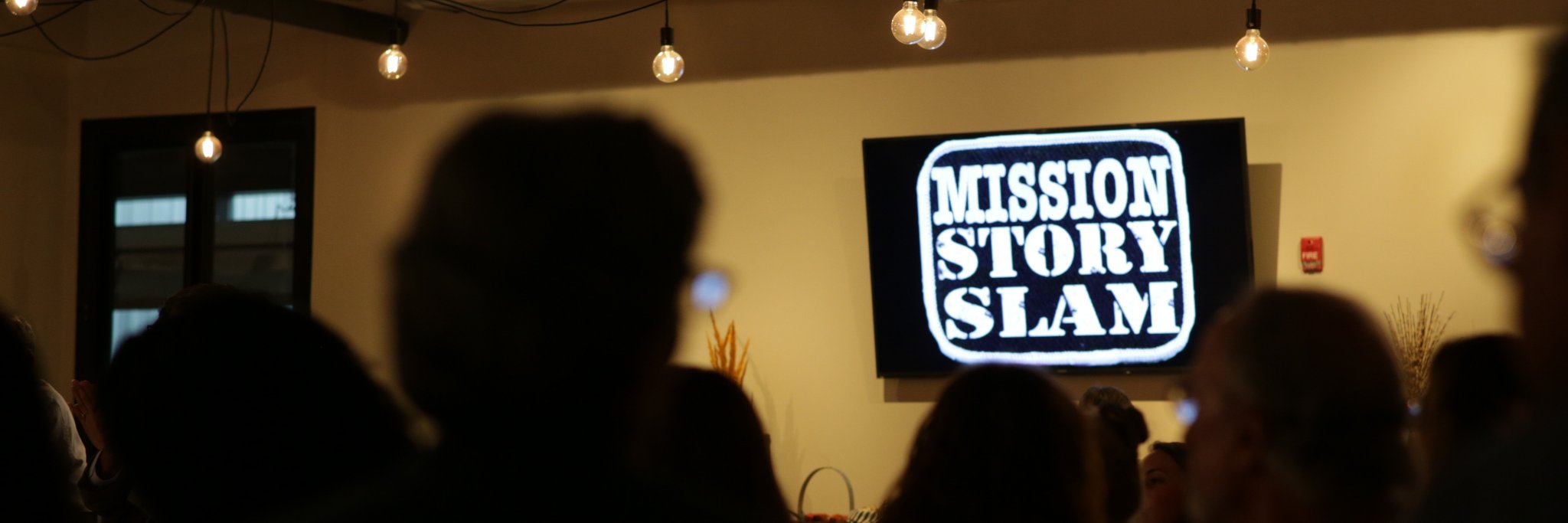 Mission Story Slam banner