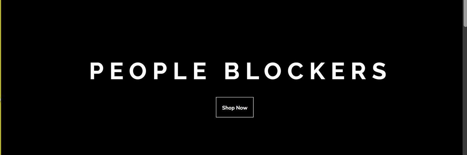 People Blockers Profile Banner