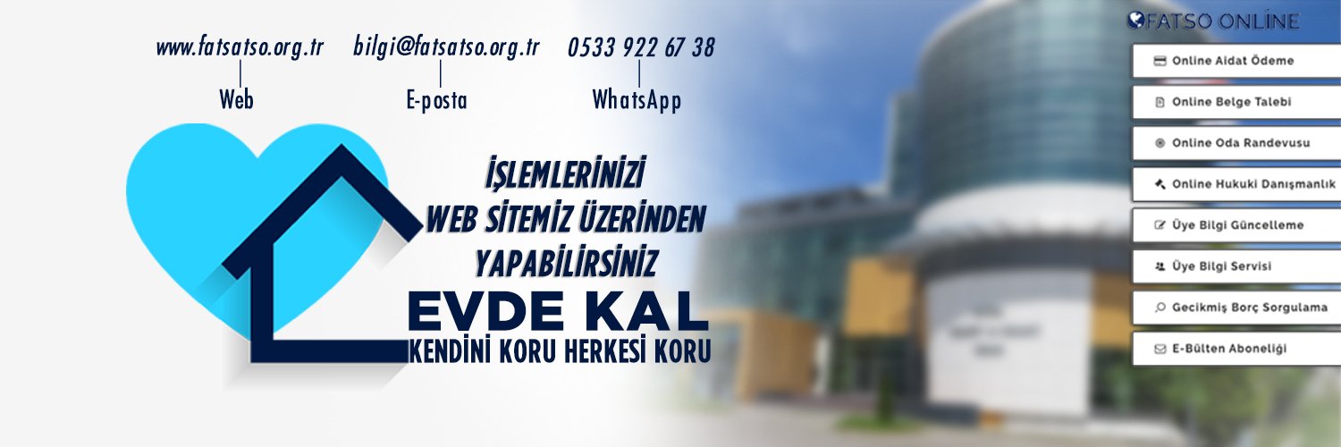 Fatsa Ticaret ve Sanayi Odası banner