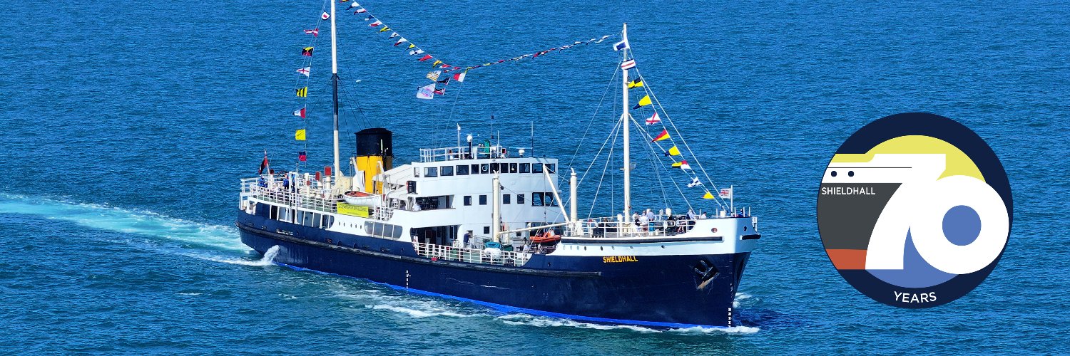 Steamship Shieldhall banner