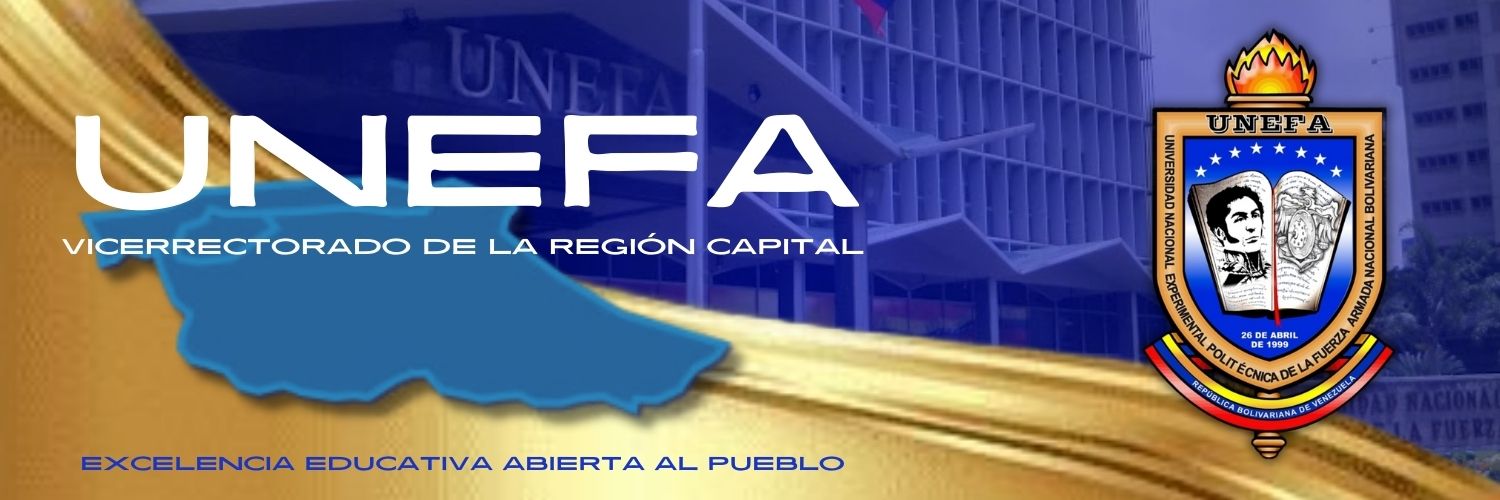 Unefa Vicerrectorado Capital banner