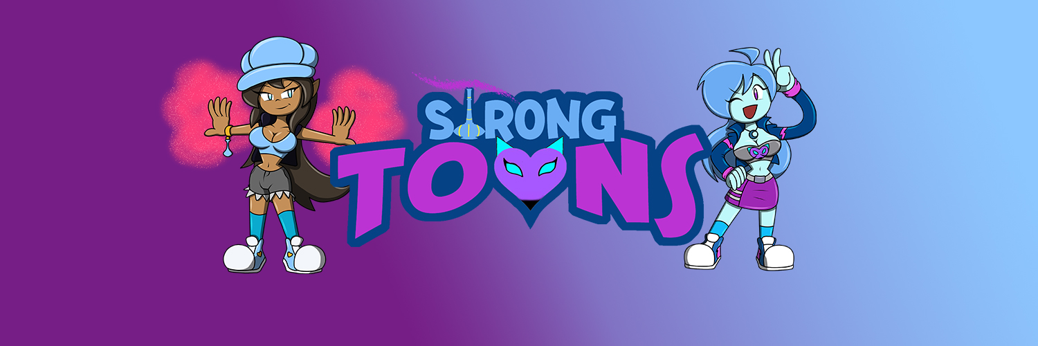 StrongTOONS🔞 ➡️ 🦋☁️ banner