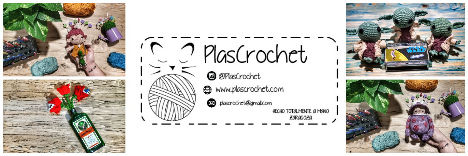 Artesanía crochet banner