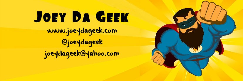 joeydageek banner