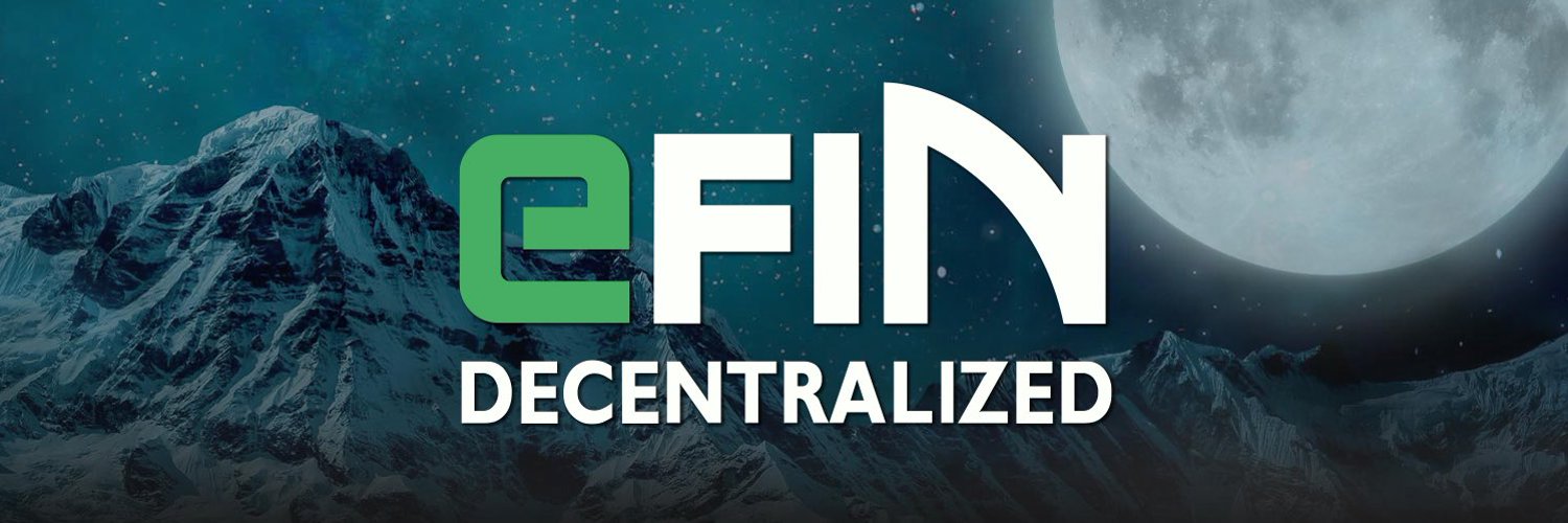 eFIN DECENTRALIZED Profile Banner
