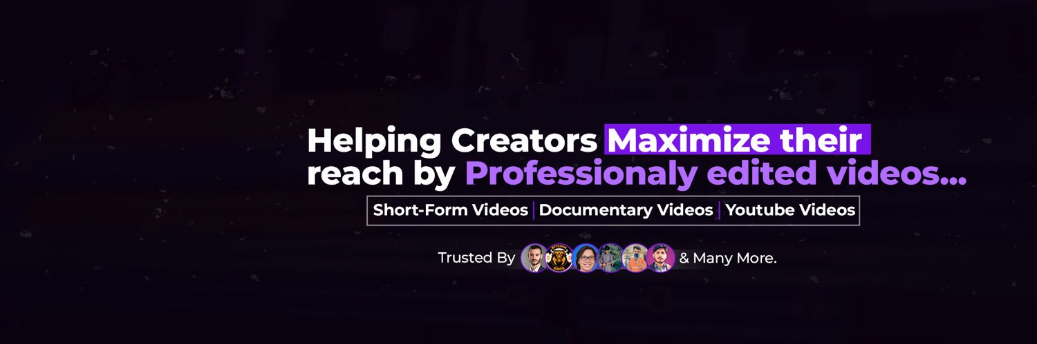 Saboor | Video editor banner