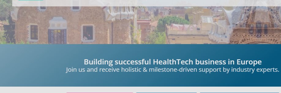 HealthtechTAB banner