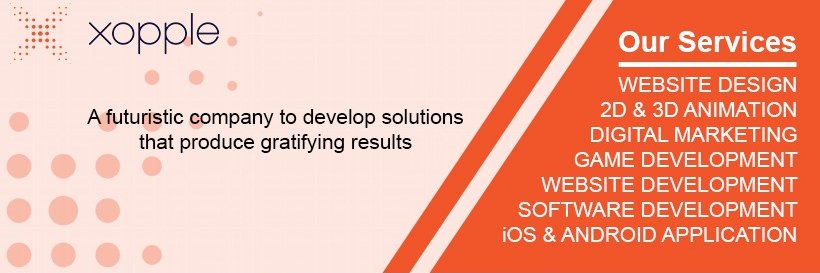 Xopple Infotech banner
