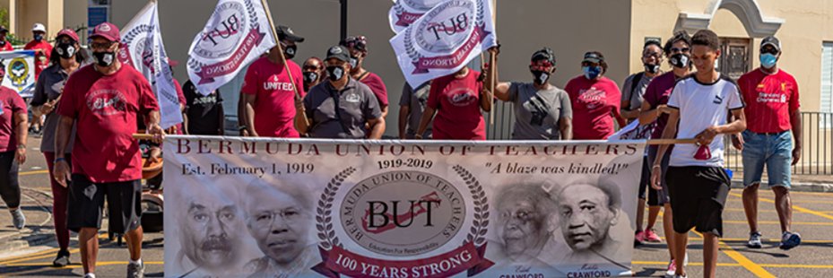 Bermuda Union of Teachers banner