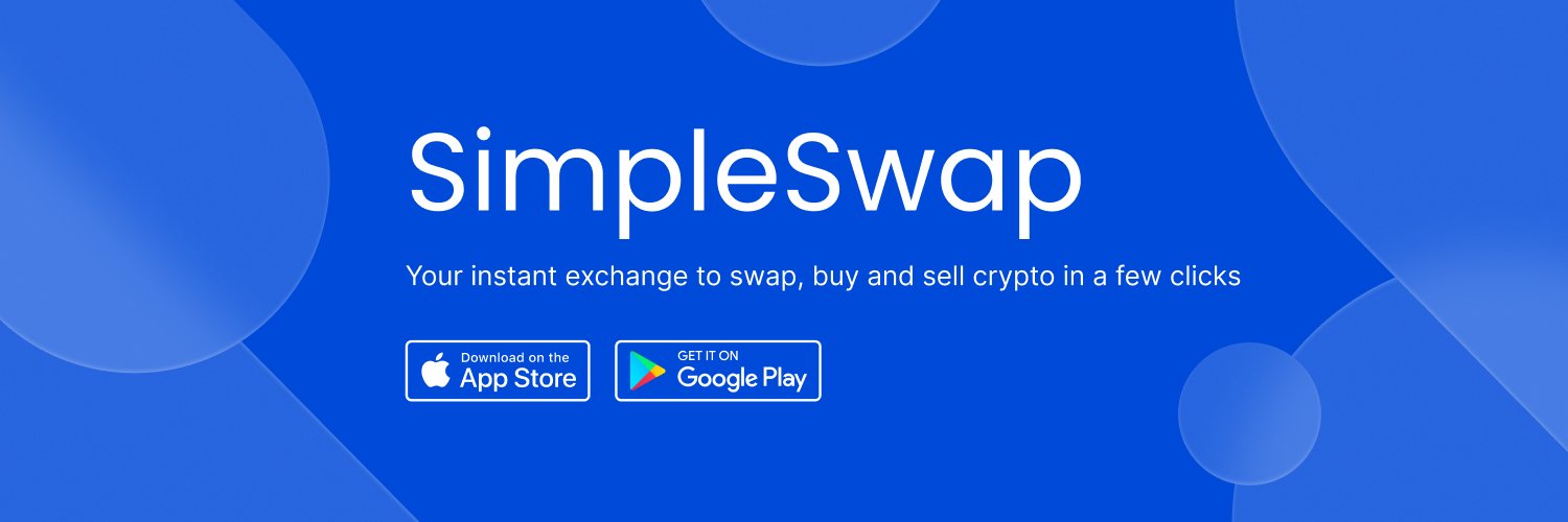 SimpleSwap Profile Banner