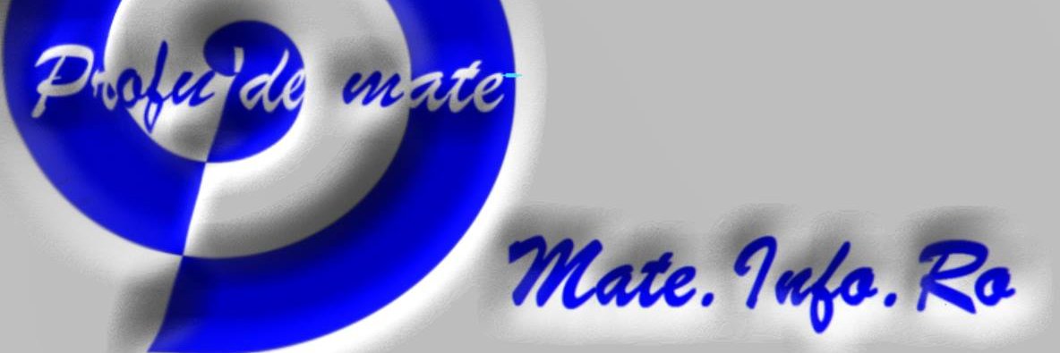 MateInfoRo's profile banner image