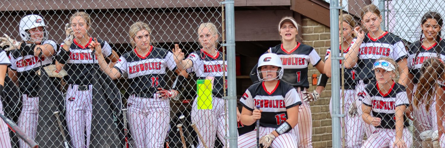 Clinton Softball banner