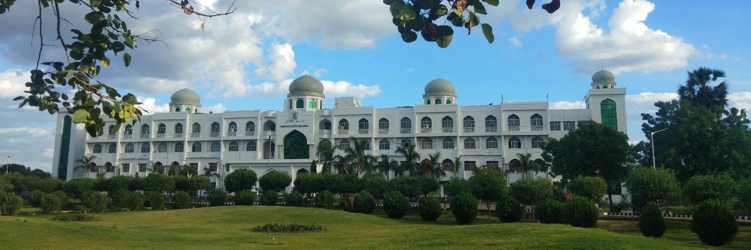 Maulana Azad National Urdu University banner