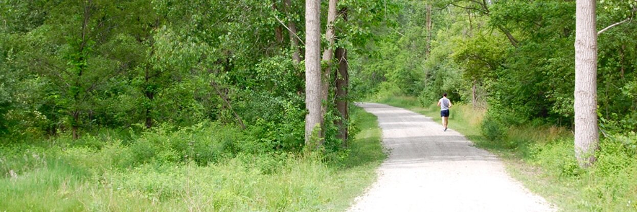 Clinton River Trail banner