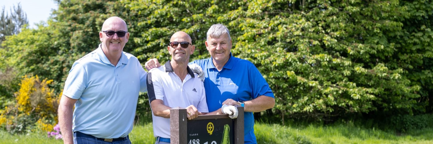 Prestwick St Cuthbert Golf Club banner