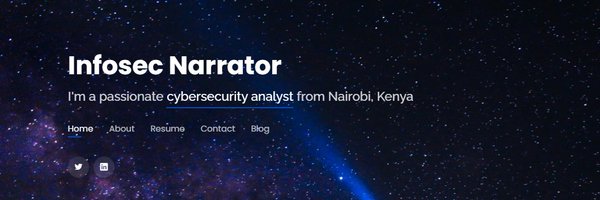 infosecNarrator Profile Banner