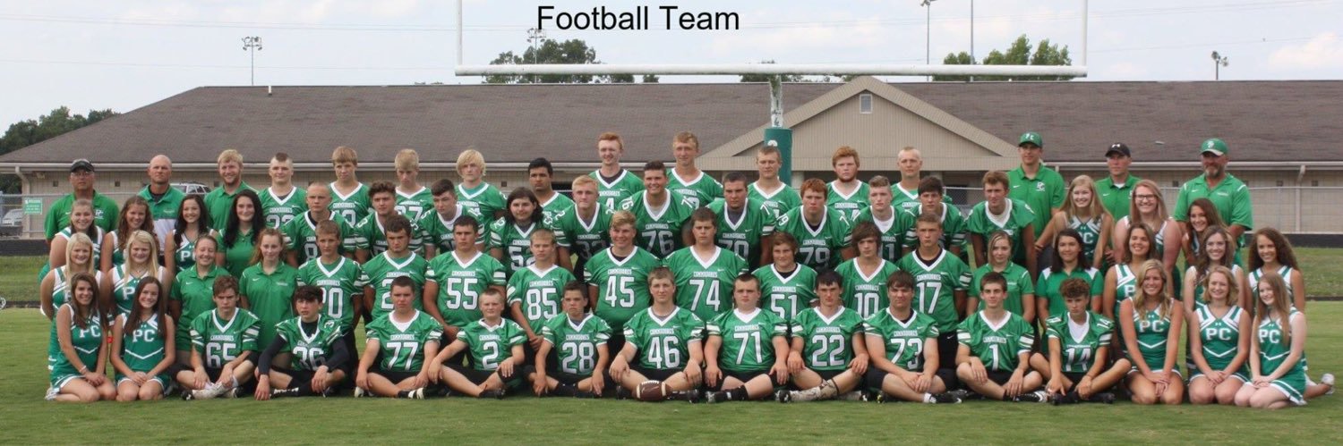 Perry Central Football Families banner