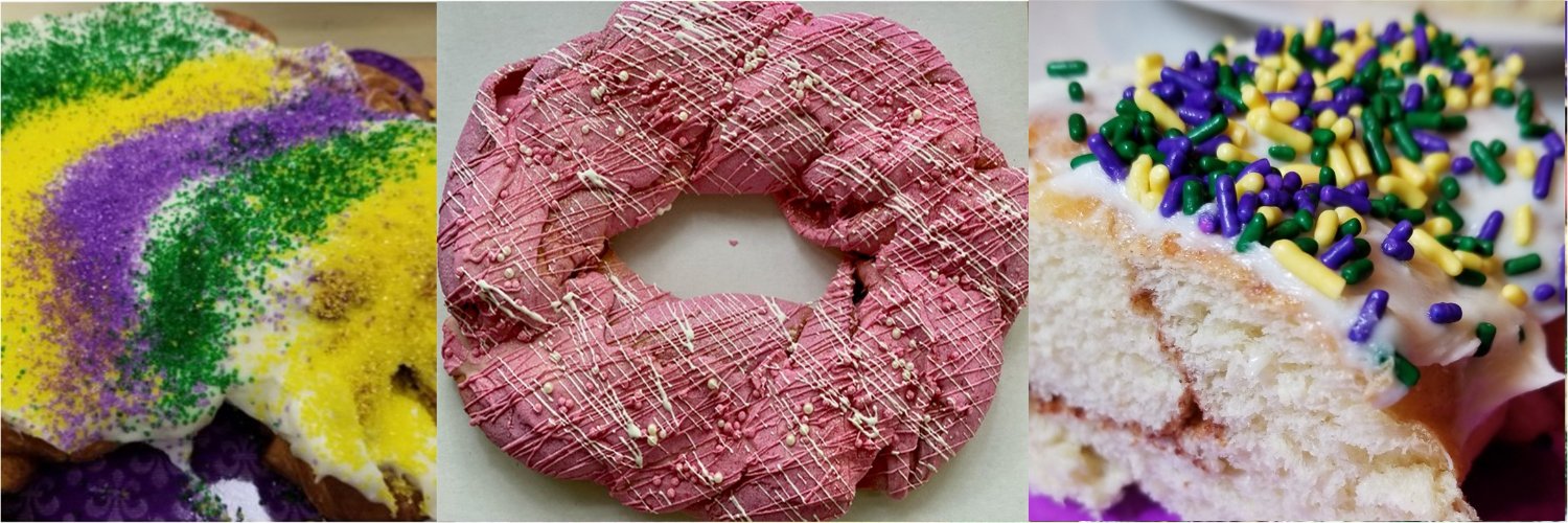 King Cake Hub💜💚💛 banner