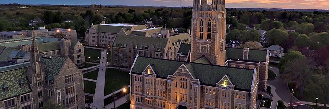 Boston College ORP banner
