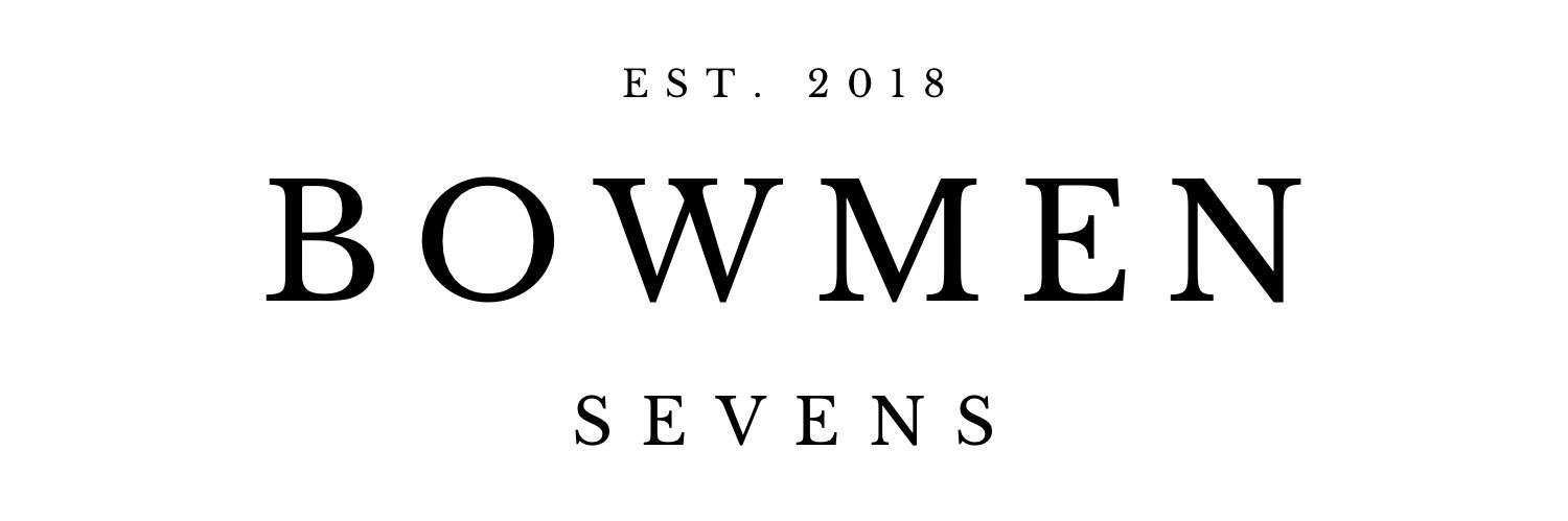 The Bowmen Sevens banner