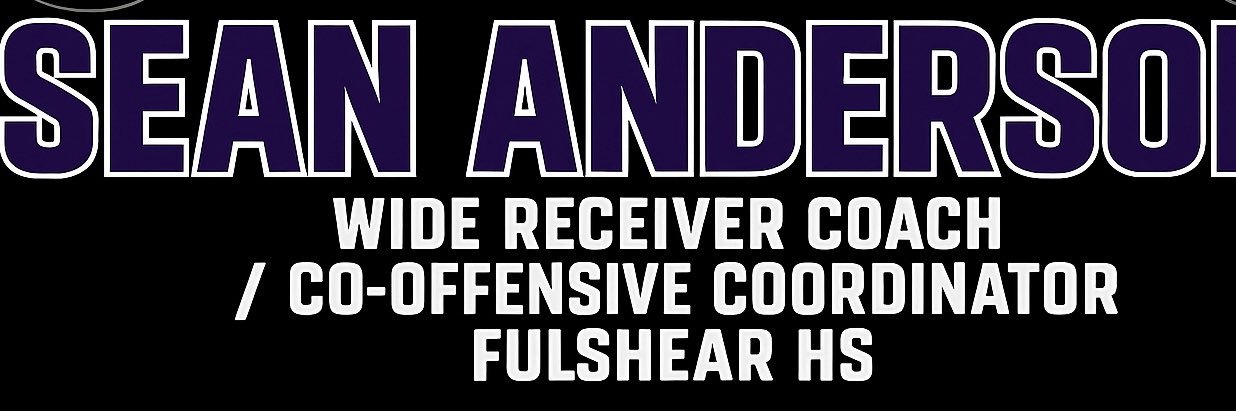 Coach Anderson's banner