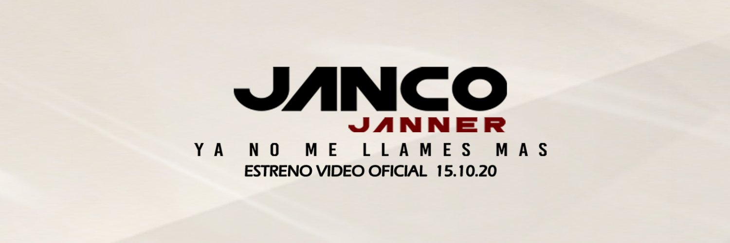 JancoJanner's profile banner image