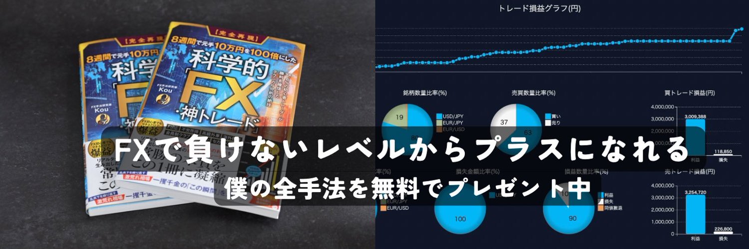 Kou@ベーシストFX手法研究家 @BassistFX_Kouo banner