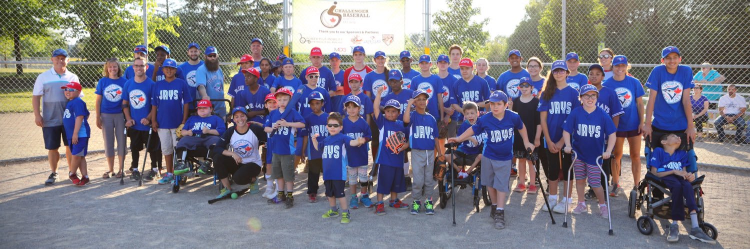 Brampton Challenger Baseball banner