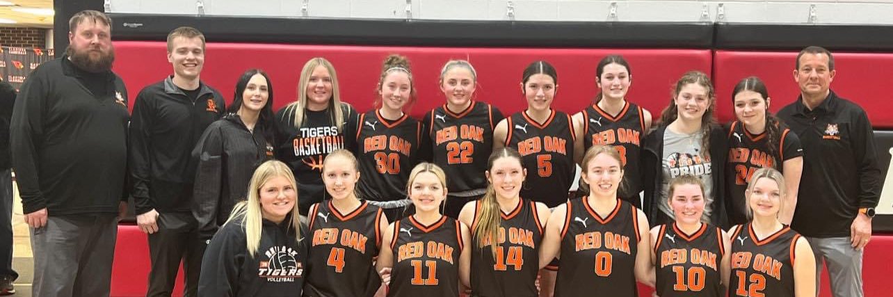Red Oak Girls Basketball banner