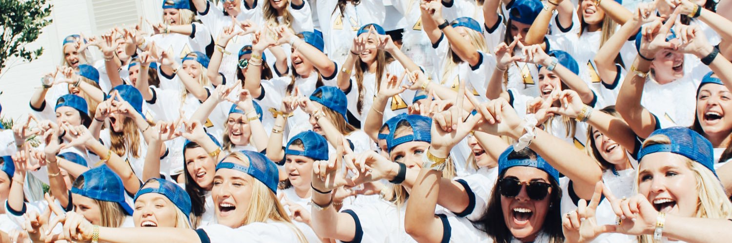 Ole Miss Tri Delta banner