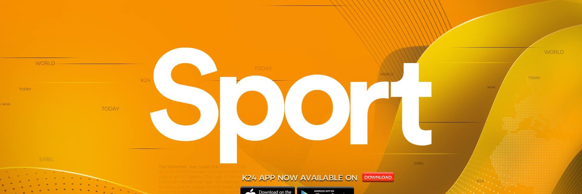 Kurdistan24 Sport banner