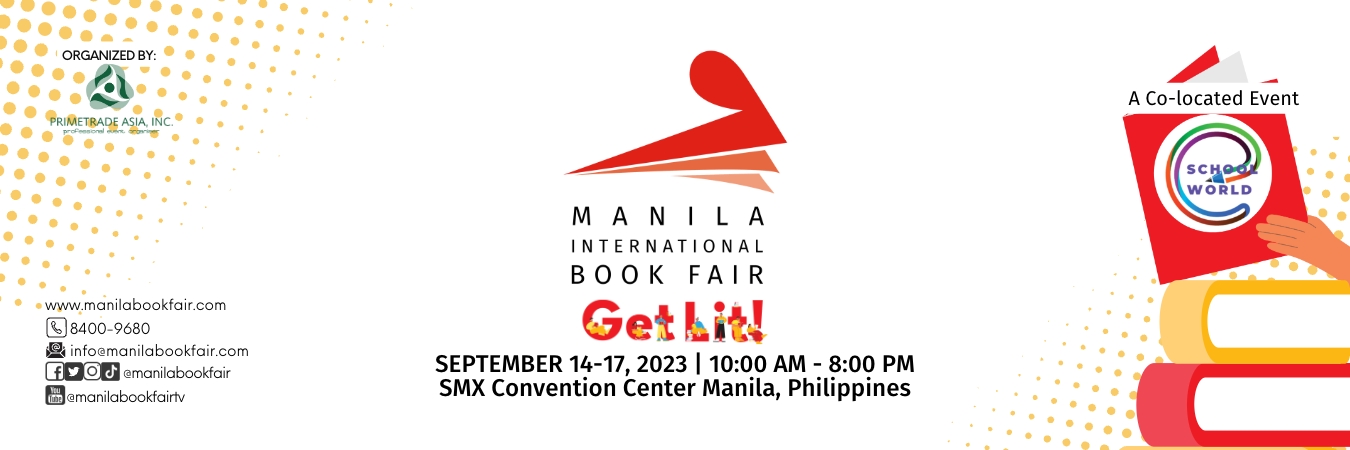 Manila International Book Fair banner