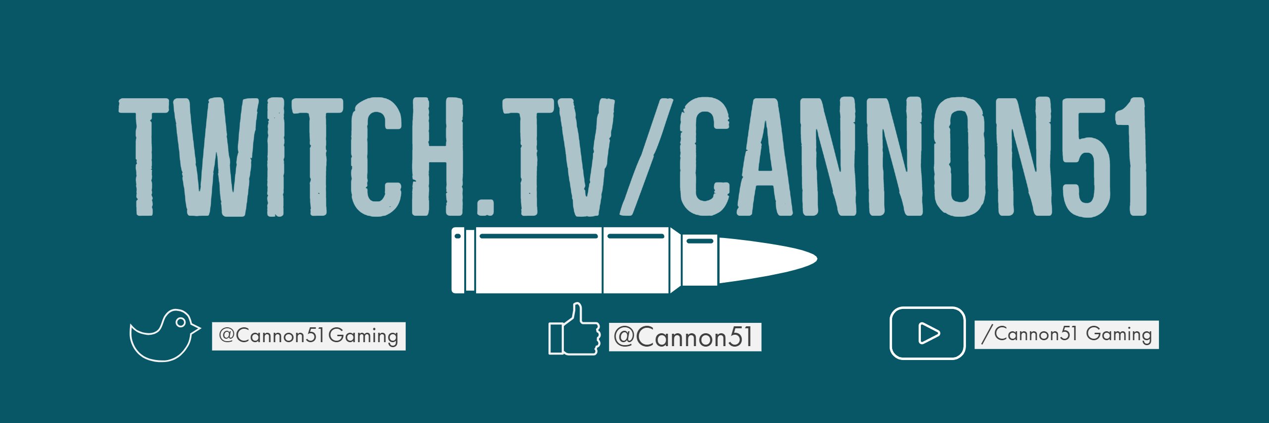Cannon51Gaming's profile banner image